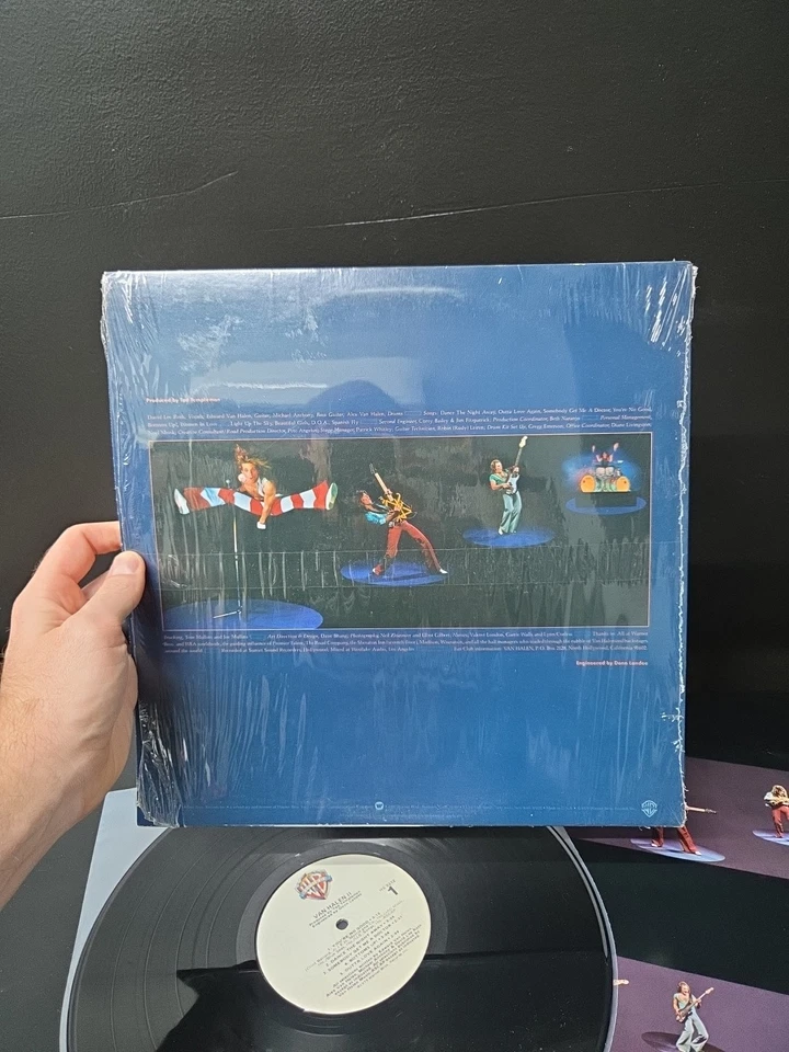 Van Halen II Lp Vinyl OG Early Press Shrink/Hype/Insert EX/NM- Wax - Image 4 of 4