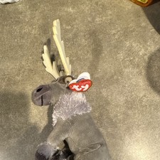 Ty Disney Sparkle Frozen Sven Reindeer Plush Stuffed Animal Small 6-14in 2014