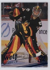 2025-26 Upper Deck Fleer Ultra SP Ice 29/100 Dustin Wolf #101 1h4a