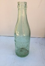 Vintage Crown Bottling Works, DELEWARE OHIO Soda, Pop Glass Bottle Embossed