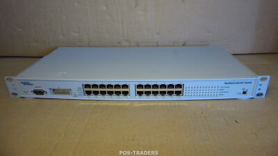 Nortel BayStack 420-24T Network LAN Switch 24-Ports 10/100 Base-TX - INCL EARS