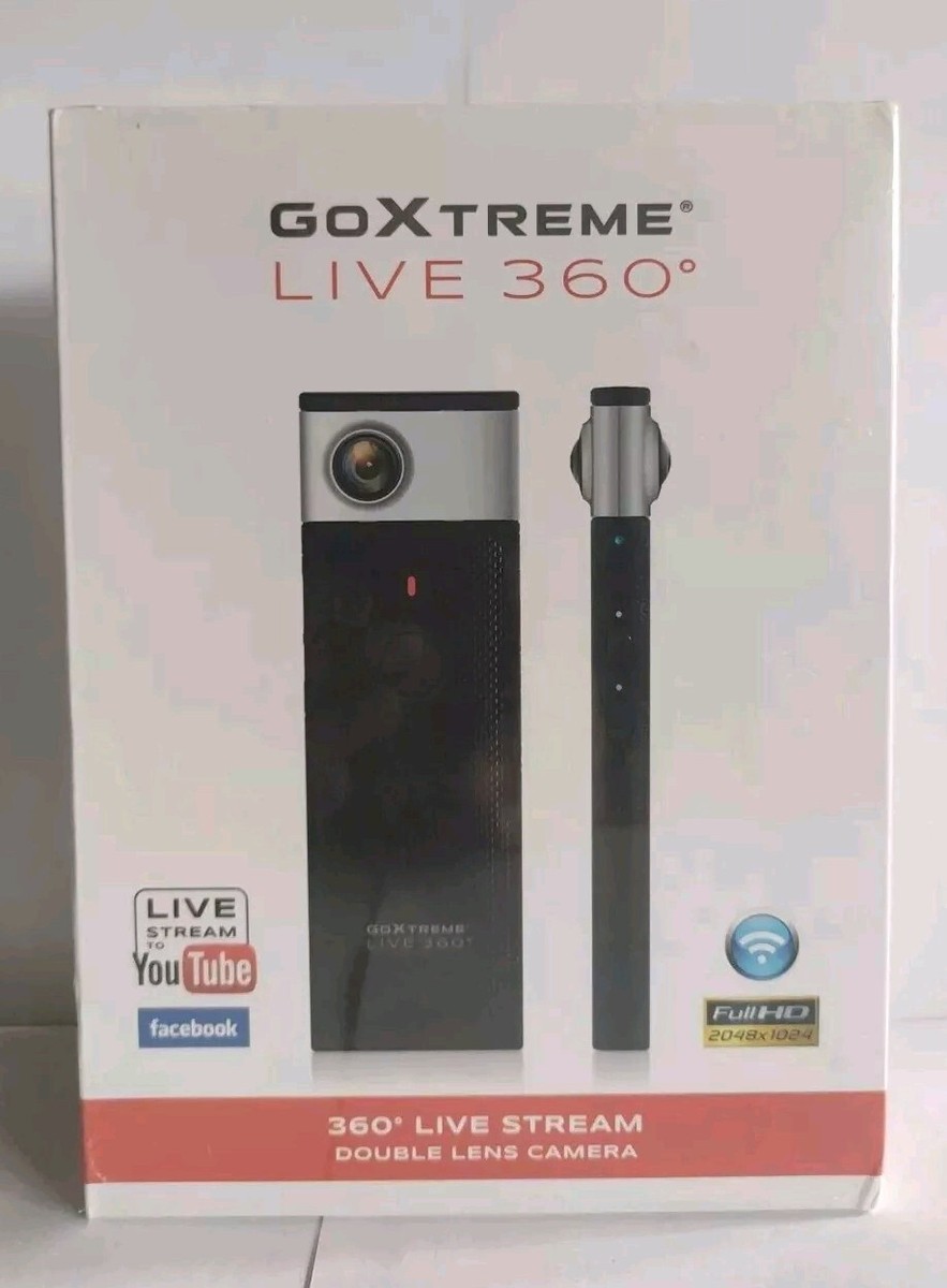 Live Planet 360 Live Streaming Camera GoXtreme Live 360 Camera