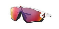 Oakley Jawbreaker Polished White/Prizm Road Men's Sunglasses OO9290-0531