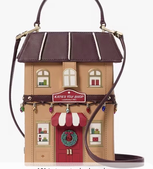Kate Spade Oh What Fun 3D Toy Store Crossbody Bag Novelty
