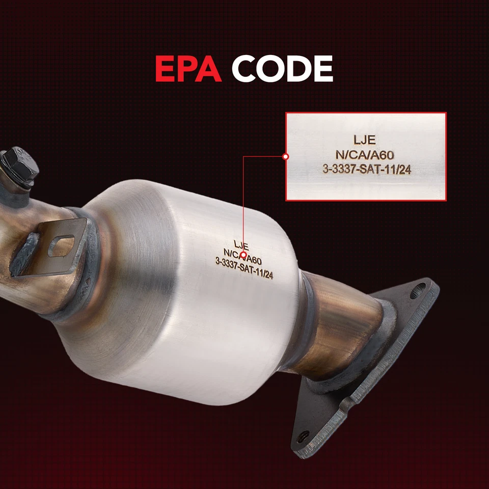 Convertidor catalítico izquierdo y derecho 2 piezas para Nissan 350Z 370Z INFINITI EX35 EX37 Foto 2 de 4