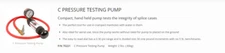General Machine Products C PRESSURE TESTING PUMP #70221