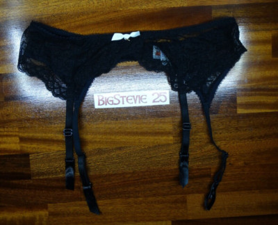 Gossard Superboost Floral Lace Suspender Belt Size M = (12 UK)  New