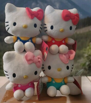 Hello Kitty Plüsch Stofftier Kuscheltier 18 cm niedlich weich sammeln
