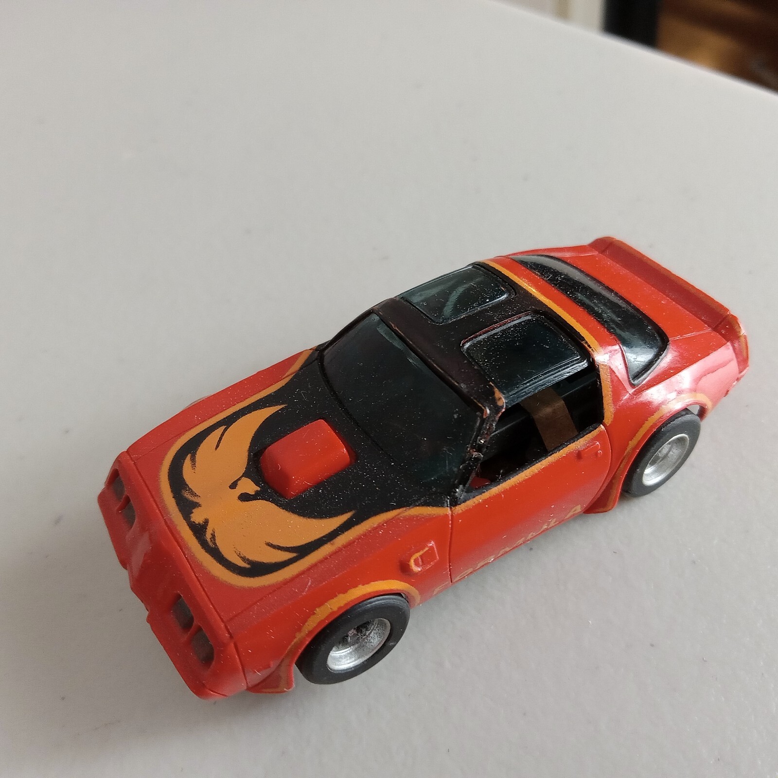 AFX Firebird Formula HO Slot Car Lighted Magna Traction 1981 Vintage Red Black eBay