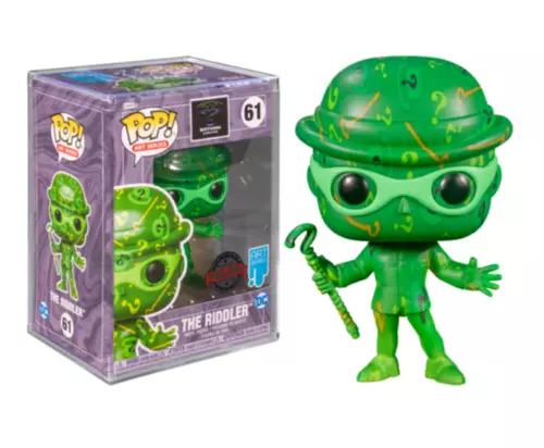 Funko POP! DC's Batman Forever The Riddler Art Series with Protector 