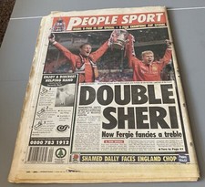 Sunday People - May 23 1999 - Manchester United FA Cup (43)