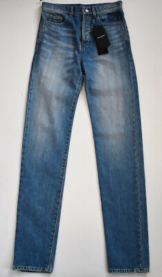 🆕️ SAINT LAURENT Paris D14 M/SL-LW Vintage Blue SLIM Fit LOW