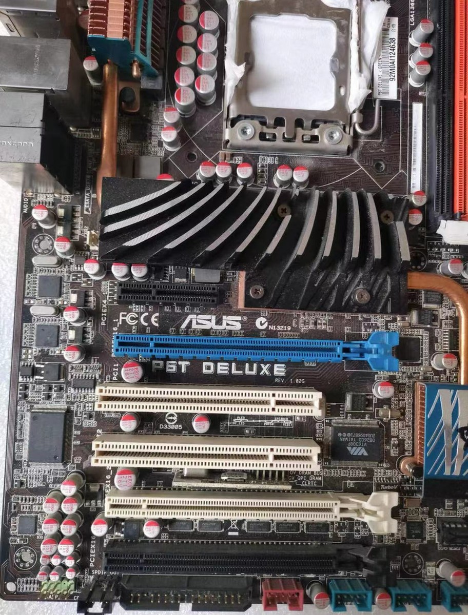 Asus P6T DELUXE Desktop MotherBoard Intel X58 LGA1366 ATX DDR3 | eBay