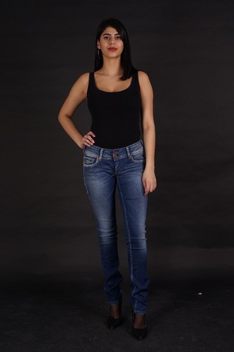 PEPE JEANS Vera Damen Hose Slim Fit Stretch Knack Po Alle Größen Farbe BLAU  NEU | eBay