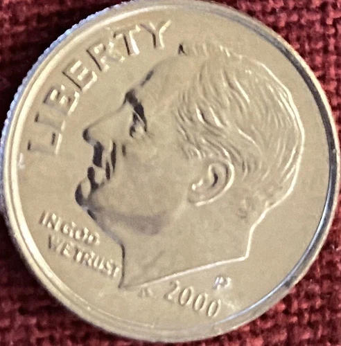 2000 P Uncirculated Roosevelt Dime BU From OBW