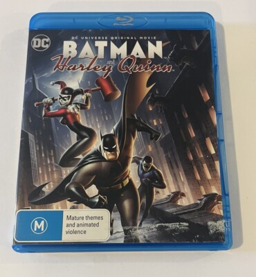 BluRay BATMAN Harley Quinn DC Universe - Animated - Region B - Free Aus Post!