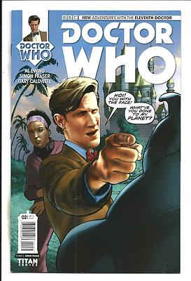 Dr Who: The Eleventh Doctor # 2 Titan Comics 1:10 Cover C Sept 2014 NM New