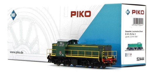 PIKO Expert 52444 D141 1004 Grün Bändern Gelb Handläufe Gelbe E Battipiede FS | Zustand: Neu