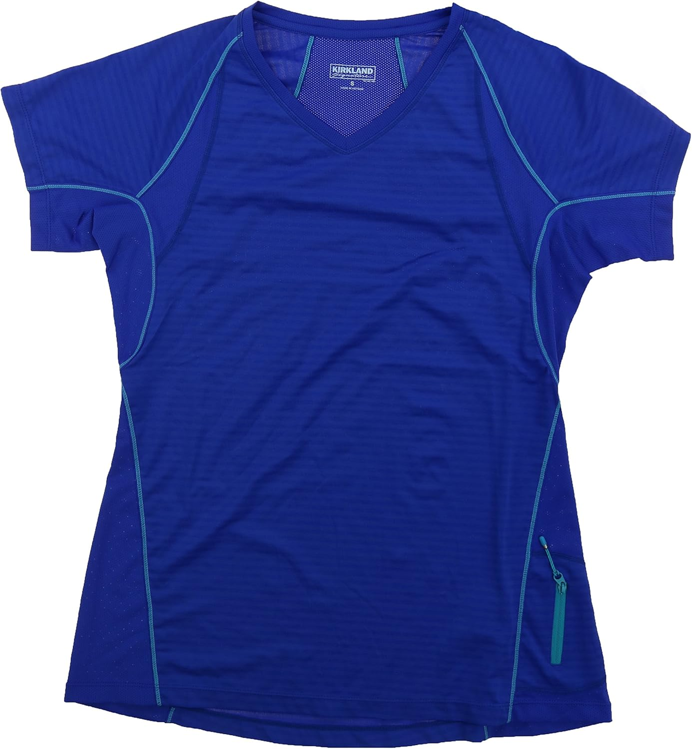 Women'S Ladies' Striped Active Yoga Tee