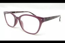 Foster Grant Reading Glasses with Soft Case VRL2103 PRP  2.00 NEW 