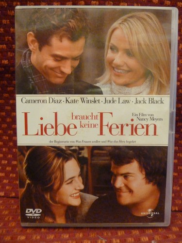 DVD Liebe braucht keine Ferien - Cameron Diaz Kate Winslet Jude Law Jack Black