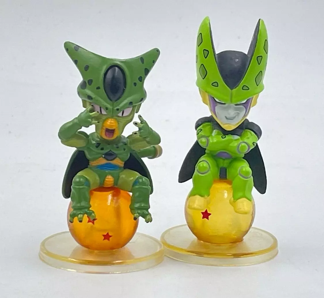 Japan Bandai Dragon Ball Z Cell Chara Puchi Anime Figure Toy Kid