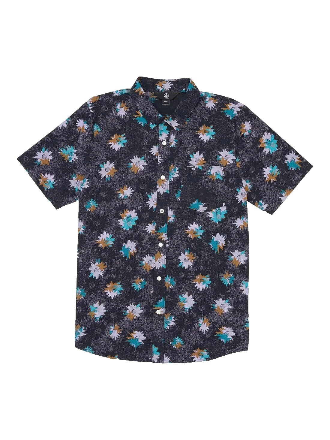 Volcom Floral Casual Button-Down Shirts for Men