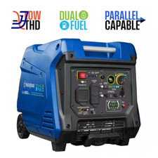5,000-Watt Dual Fuel Gas and Propane Powered Portable Inverter Generator USA