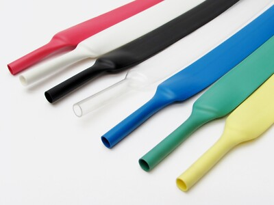 #ad Heat Shrink Tube 2:1 ratio Shrinkable Tubing lot LARGE SIZES HeatShrinkBuddy $24.97