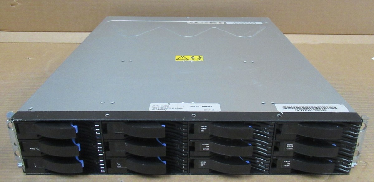 IBM EXP3000 Expansion Storage Array 12x SAS Bays 5x 1TB 2x CTRL