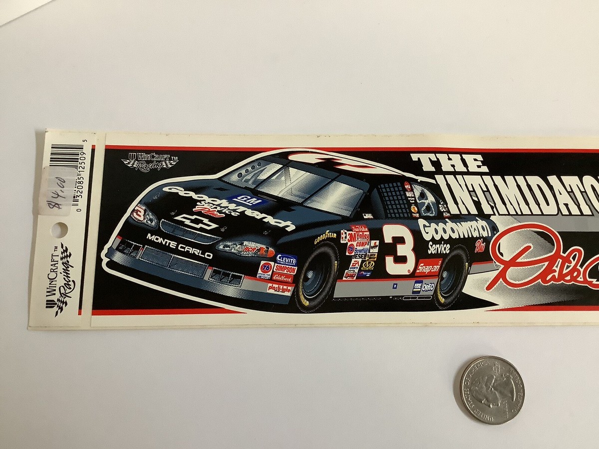 Wincraft Dale Earnhardt 3 Goodwrench The Intimidator Bumper