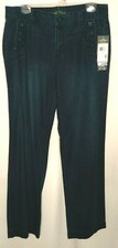 Lauren Ralph Lauren Blue Mid Rise Faux Pocket Jeans Pants Size 6 NWT