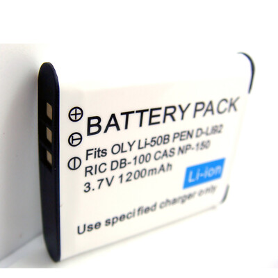 Battery For Olympus Stylus u Tough 6000 6020 8000 8010 Traveller