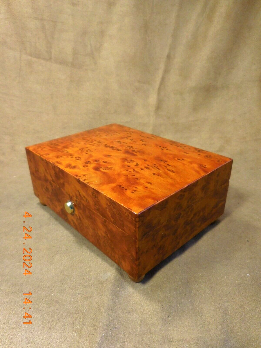 RARE & EXQUISITE REUGE 3 TUNE 36 NOTE THUYA WOOD MUSIC BOX RARE & EXQUISITE REUGE 3 TUNE 36 NOTE THUYA WOOD MUSIC BOX