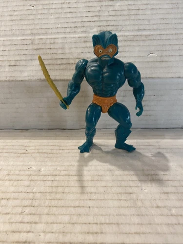 He-Man Masters of the Universe Merman Figure with Sword MOTU Vintage 1981