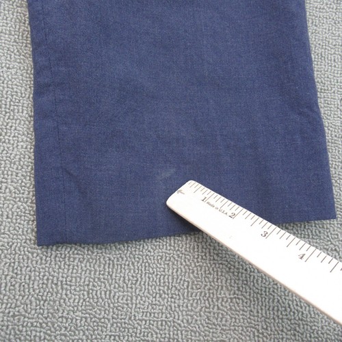 Vtg Army Pants Mens 32 S Blue Wool 60s Trop AF Shade 1084 Trouser Type 1 Class 5 - Picture 17 of 19