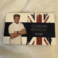GORDON RAMSAY BURGER RESTAURANT MENU PLANET HOLLYWOOD HOTEL CASINO LAS VEGAS