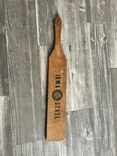 Iowa state paddle Vintage