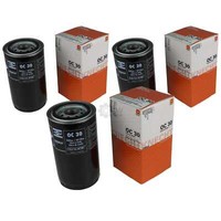3X Mahle / Knecht ÖLfilter OC 30 Oil Filter