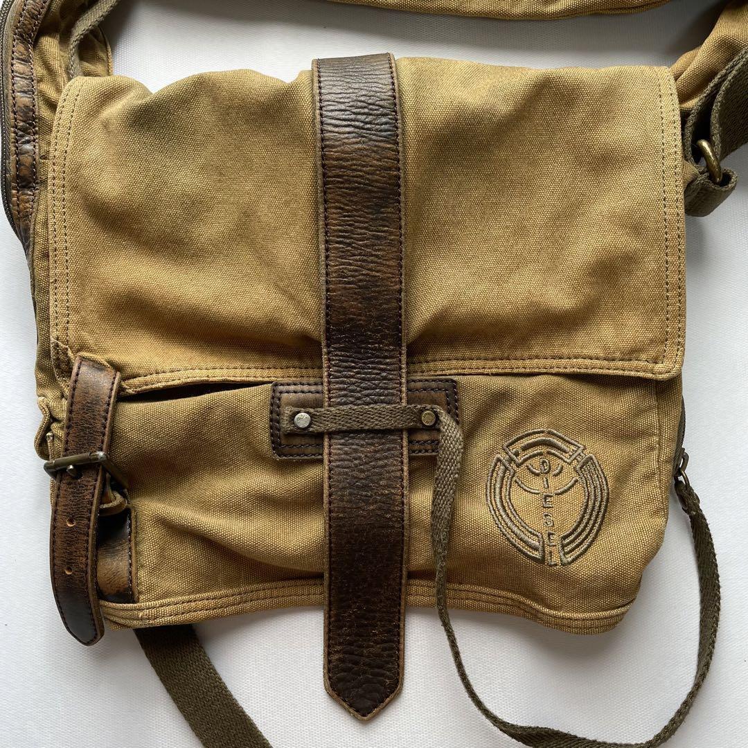 Diesel Men Super Rare Hard to find 90S Archive Shoulder Bag
