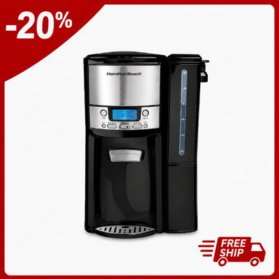[BIG SALE] Hamilton Beach 12 Cup Drip Coffee Maker Programmable Black