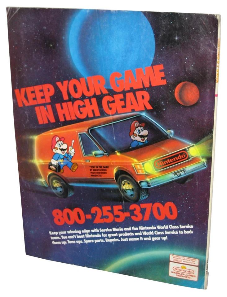 Nintendo Power Vol. 32 Magazine Book w/ Rocketeer Poster - (Super Castlevania IV - Image 2 of 3