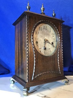 RARE Antique USA New Haven 9 Jewel 8 Day Clock Whittington & Westminster Chime