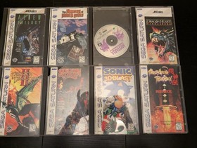 Lot Of 33 Sega Saturn  Games. Panzer Dragoon, Nights, Mystaria. PLEASE READ!