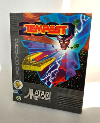 TEMPEST 2000 (PC,ENG,2000) BIG BOX, CIB, RETRO, ARCADE, ATARI, TOP ZUSTAND, RAR