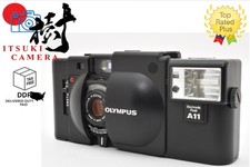 Near Mint Olympus XA Rangefinder 35mm Film Camera A11 Flash From JAPAN