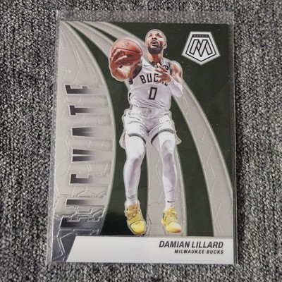 2023-24 Panini Mosaic - Elevate Damian Lillard #14 Milwaukee Bucks