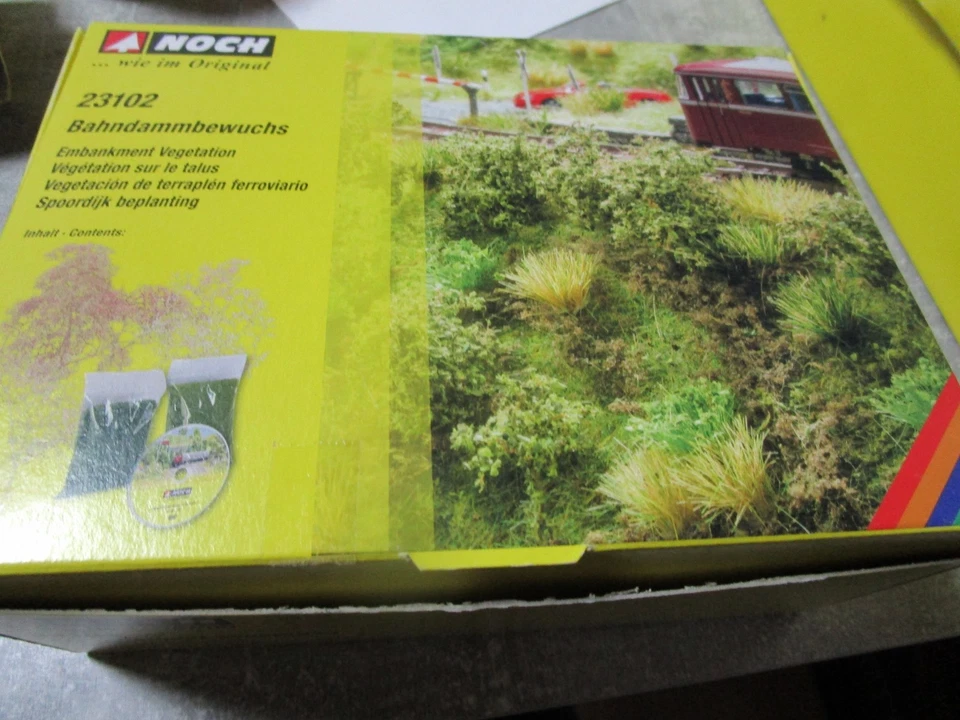 Noch H0/TT/N 23102 Bahndammbewuchs NEU OVP geöffnet