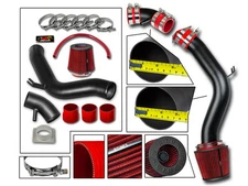 Cold Air Intake Kit MATT BLACK + RED Filter For 02-06 Altima Sedan 2.5L L4