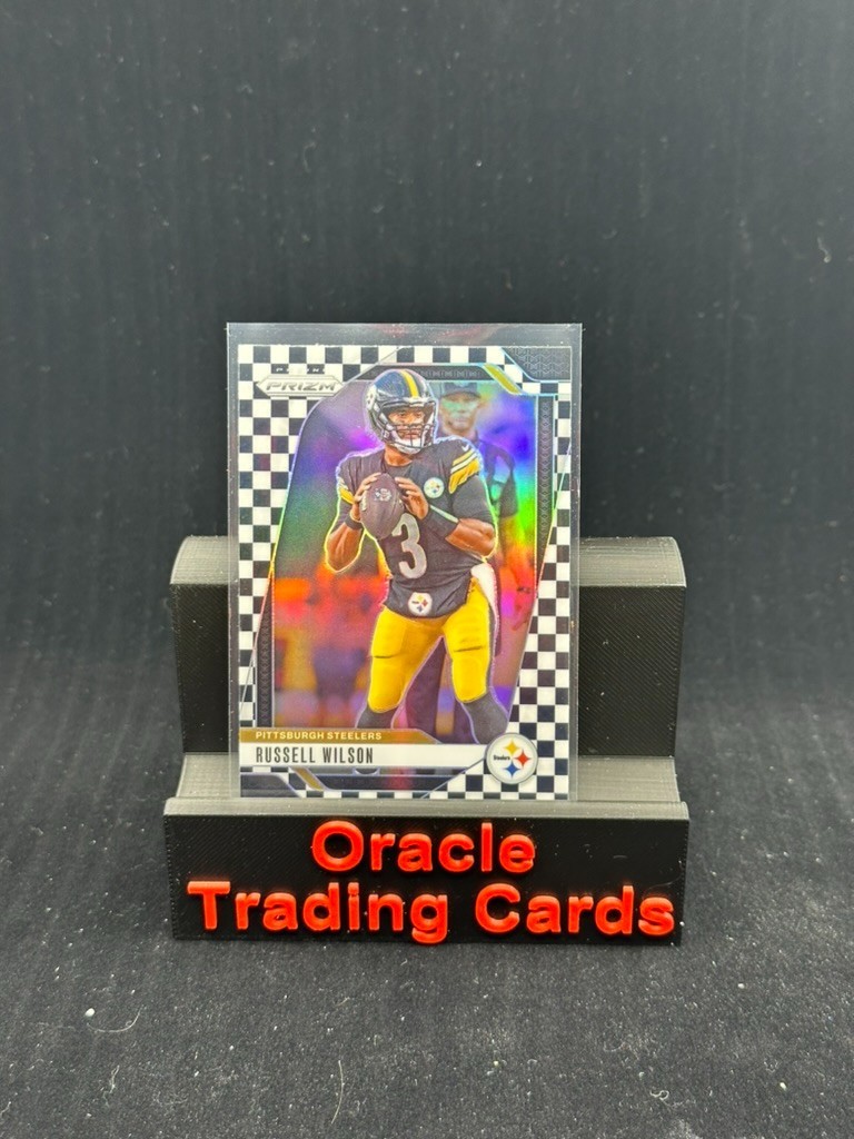 2024 Panini Prizm - Russell Wilson #240 Black & White Checker